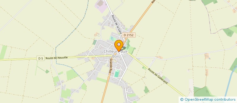 localisation de l'entreprise SCI LE DOUZE à CHILLEURS-AUX-BOIS