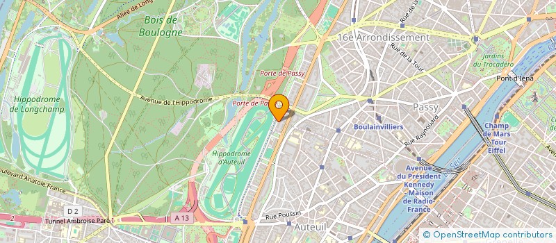 localisation de l'entreprise SCI LE DRAC  PARIS