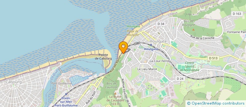 localisation de l'entreprise SCI LE DRAKKAR  HOULGATE