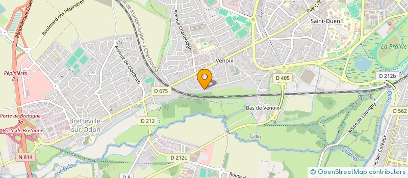 localisation de l'entreprise SCI LE DRAKKAR à CAEN