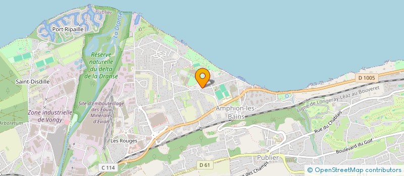 localisation de l'entreprise SCI LE DREN  SAINT-JEOIRE