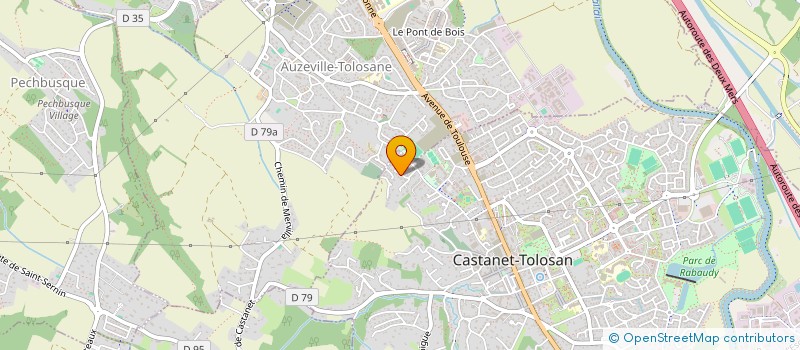 localisation de l'entreprise SCI LE DRET à CASTANET-TOLOSAN