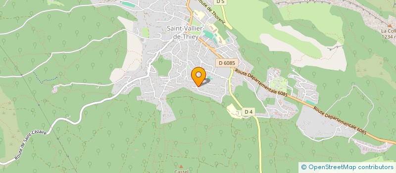 localisation de l'entreprise SCI LE DROUMO  SAINT-VALLIER-DE-THIEY