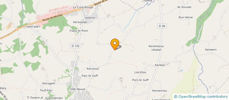 localisation de l'entreprise SCI LE DU  PLOUMILLIAU