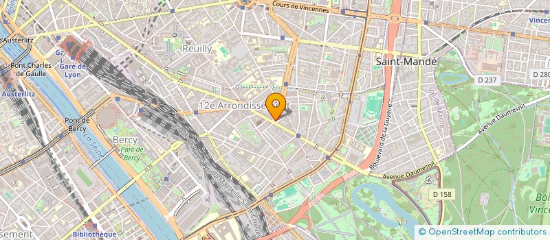 localisation de l'entreprise SCI LE DUNFF ET MULQUIN  PARIS