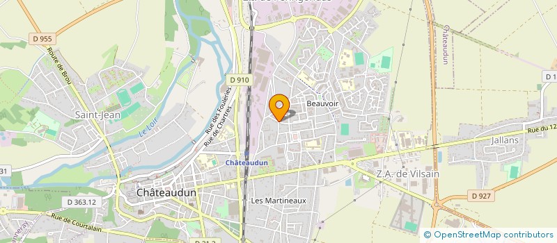 localisation de l'entreprise SCI LE DUNOIS IMMOBILIER à CHATEAUDUN