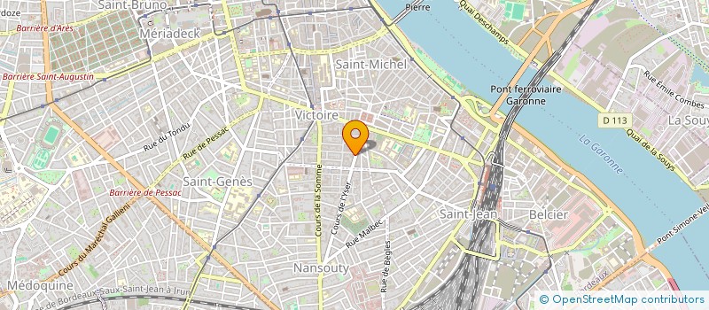 localisation de l'entreprise SCI LE-DUO  BORDEAUX