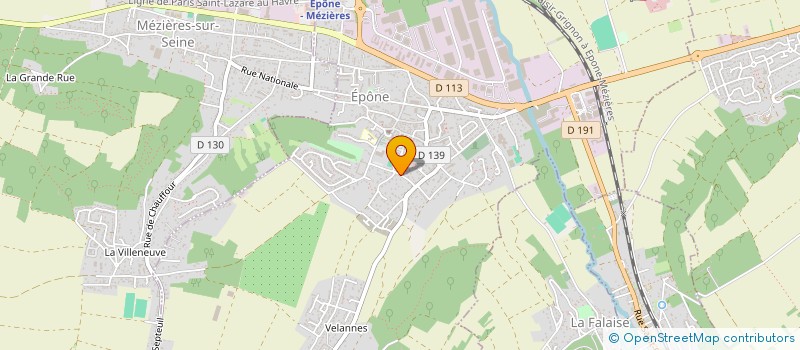 localisation de l'entreprise SCI LE FAIDHERBE  EPONE