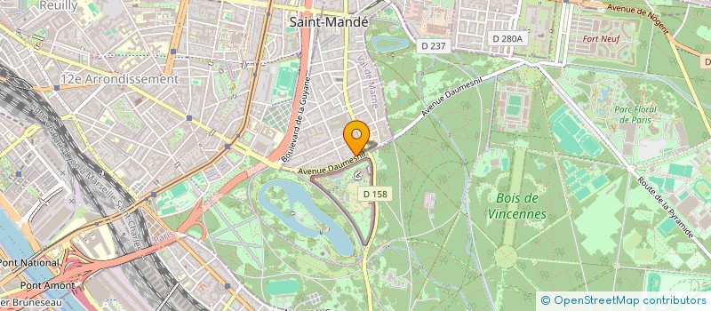 localisation de l'entreprise SCI LE FAIRWAY  SAINT-MANDE