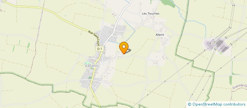 localisation de l'entreprise SCI LE FAISAN  LE VANNEAU-IRLEAU