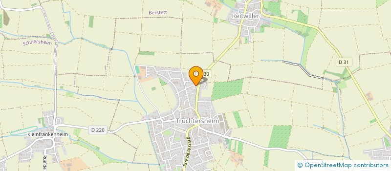 localisation de l'entreprise SCI LE FAISAN  TRUCHTERSHEIM