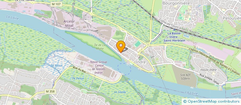 localisation de l'entreprise SCI LE FALHER PRUAL  INDRE