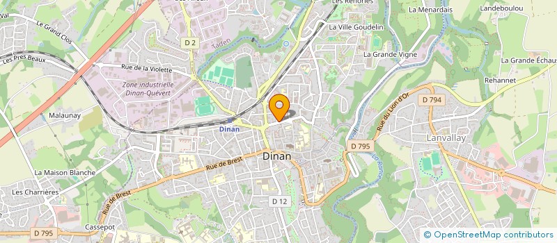 localisation de l'entreprise SCI LE FAMILIA  DINAN