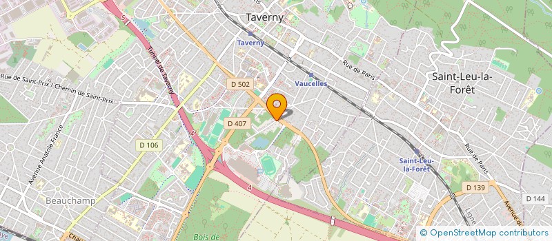 localisation de l'entreprise SCI LE FAR  TAVERNY