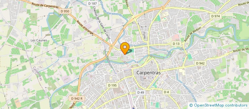 localisation de l'entreprise SCI LE FAR NIENTE  CARPENTRAS