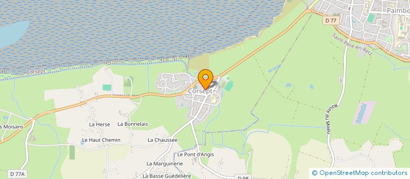 localisation de l'entreprise SCI LE FARE  PAIMBOEUF