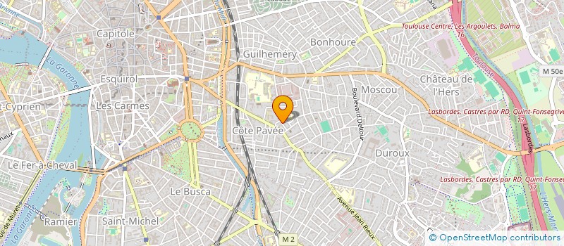 localisation de l'entreprise SCI LE FARE DE NAUZEMARELLE à TOULOUSE