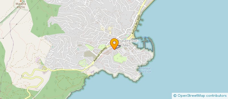 localisation de l'entreprise SCI LE FAUBOURG  CAVALAIRE-SUR-MER
