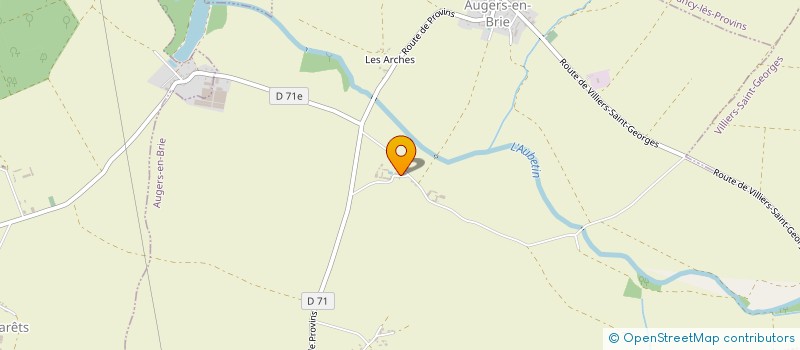 localisation de l'entreprise SCI LE FAUBOURG DE GONDELOT  AUGERS-EN-BRIE