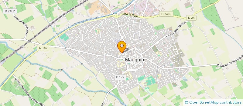 localisation de l'entreprise SCI LE FAUBOURG DU NORD  MAUGUIO