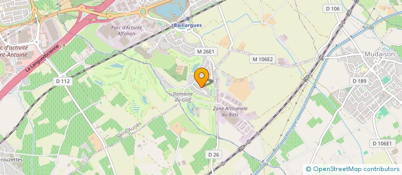 localisation de l'entreprise SCI LE FAUGERE à BAILLARGUES