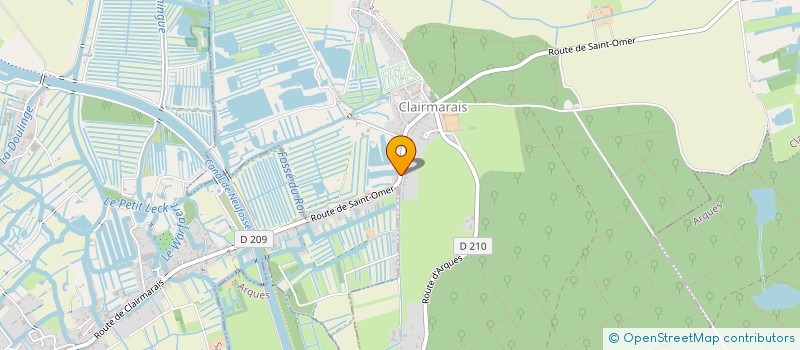 localisation de l'entreprise SCI LE FENELON  CLAIRMARAIS