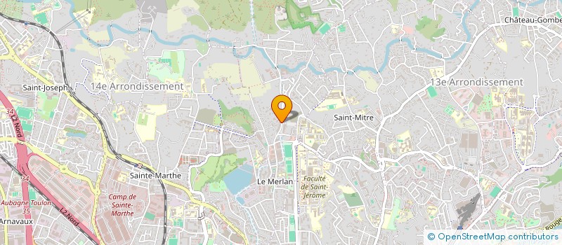 localisation de l'entreprise SCI LE FENICIA à MARSEILLE