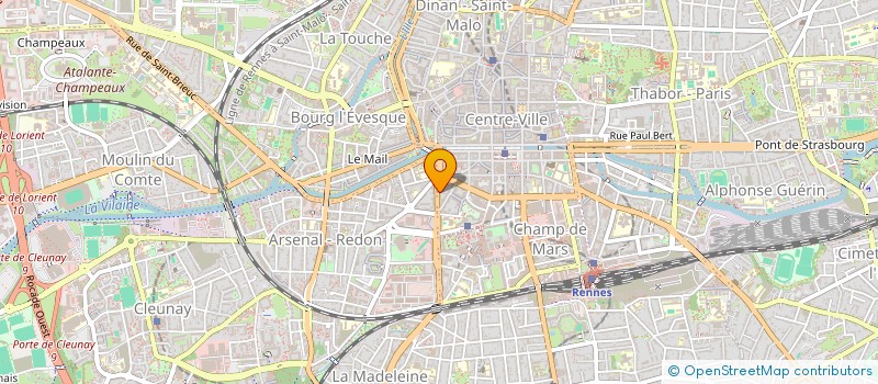localisation de l'entreprise SCI LE FENNEC  RENNES