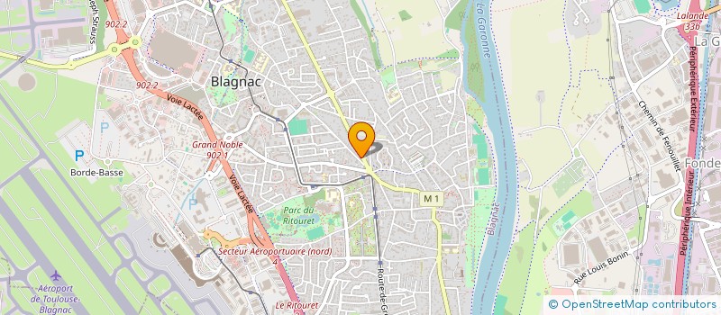 localisation de l'entreprise SCI LE FERRADOU  BLAGNAC