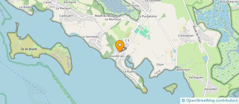 localisation de l'entreprise SCI LE FICHANT  SENE