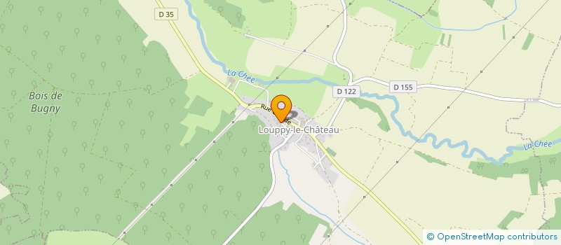 localisation de l'entreprise SCI LE FIEF  LOUPPY-LE-CHATEAU