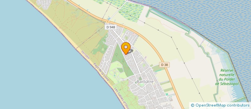 localisation de l'entreprise SCI LE FIEF DU MOULIN  BARBATRE