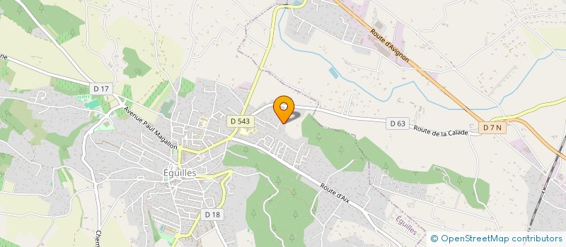 localisation de l'entreprise SCI LE FIGARET  EGUILLES