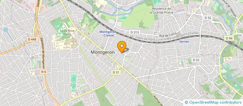 localisation de l'entreprise SCI LE FIGUIER à MONTGERON