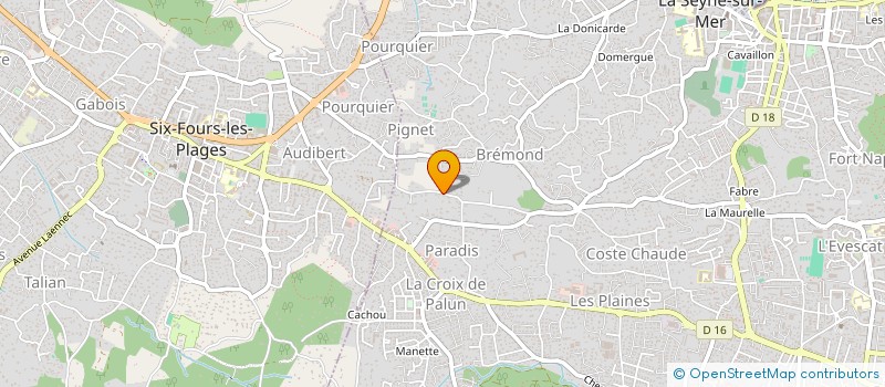 localisation de l'entreprise SCI LE FIGUIER à LA SEYNE-SUR-MER