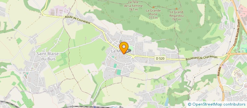 localisation de l'entreprise SCI LE FIGUIER  LA MURETTE