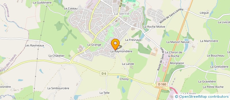 localisation de l'entreprise SCI LE FIGUIER DES VIGNERON  CHANVERRIE