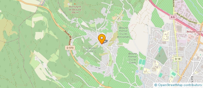 localisation de l'entreprise SCI LE FIL D'ARIANE à BEAUNE