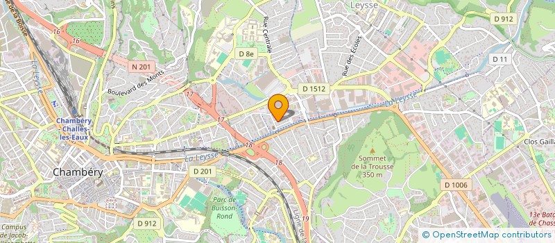 localisation de l'entreprise SCI LE FIL D'ARIANE  BASSENS