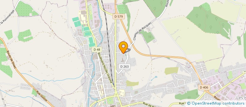 localisation de l'entreprise SCI LE FLAHEC à LISIEUX