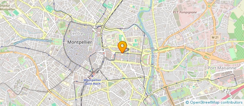localisation de l'entreprise SCI LE FLAMBADOU à MONTPELLIER