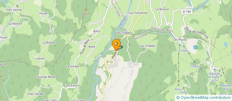 localisation de l'entreprise SCI LE FLAMBOYANT  VIUZ-EN-SALLAZ