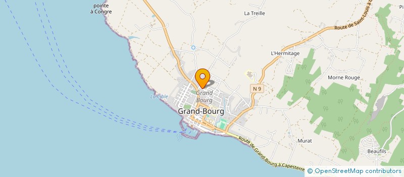 localisation de l'entreprise SCI LE FLAMBOYANT DE GRANDE SAVANE  GRAND-BOURG