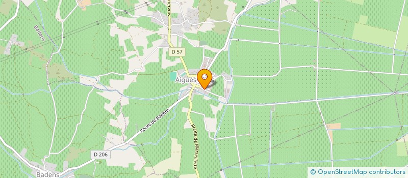 localisation de l'entreprise SCI LE FLASSIAN  AIGUES-VIVES