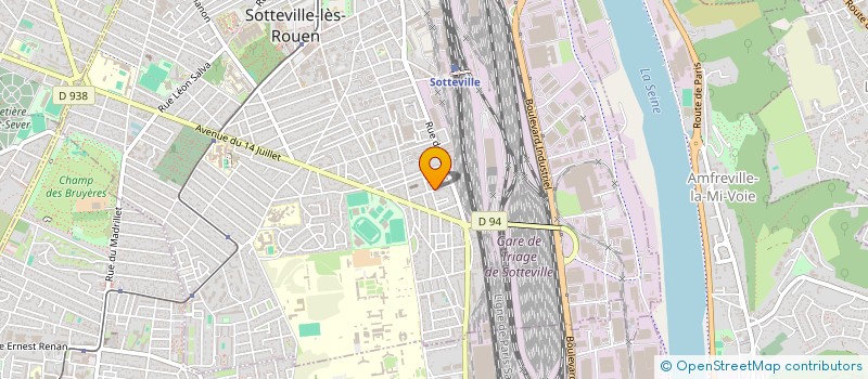 localisation de l'entreprise SCI LE FLEURON ECUYERE à SOTTEVILLE-LES-ROUEN