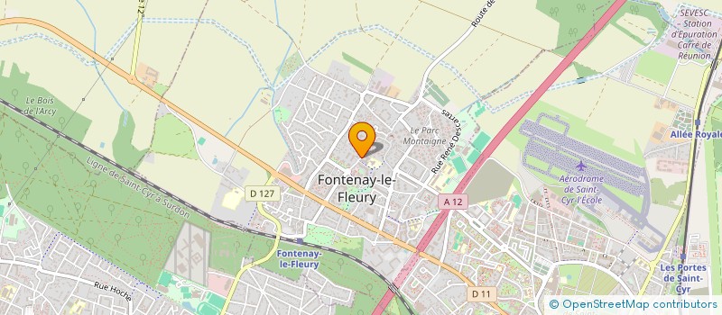 localisation de l'entreprise SCI LE FLEURY à FONTENAY LE FLEURY