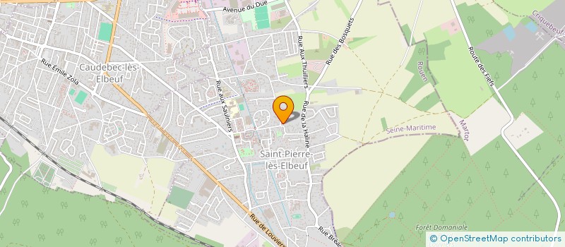 localisation de l'entreprise SCI LE FLOC'H INVESTISSEMENT  SAINT-PIERRE-LES-ELBEUF