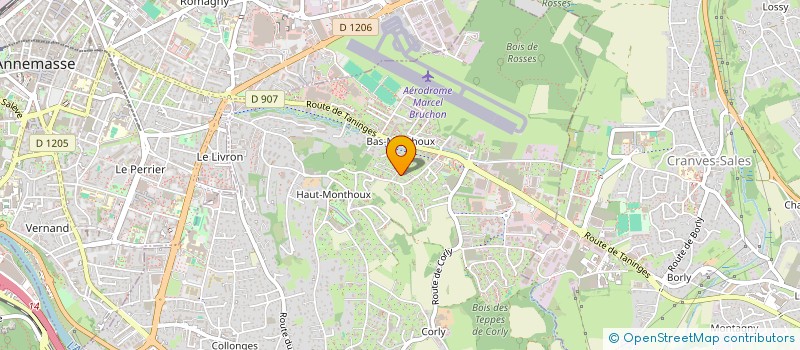 localisation de l'entreprise SCI LE FLOQUET'S  VETRAZ-MONTHOUX