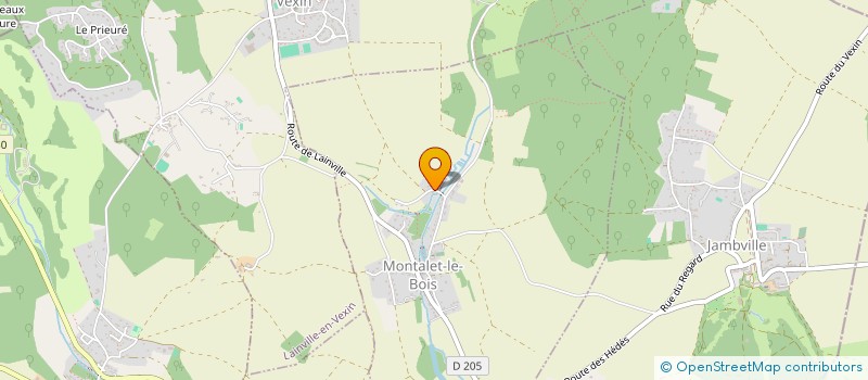 localisation de l'entreprise SCI LE FLORAL  SAINT-MARTIN-LA-GARENNE