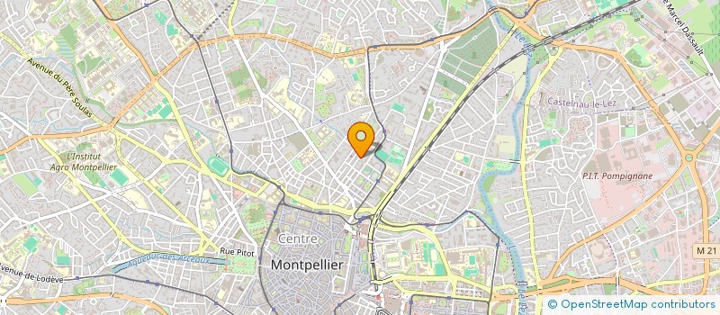 localisation de l'entreprise SCI LE FLORIAN à MONTPELLIER